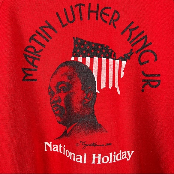 Vintage 1986 Martin Luther King Jr. Sweatshirt XL - Picture 2 of 7